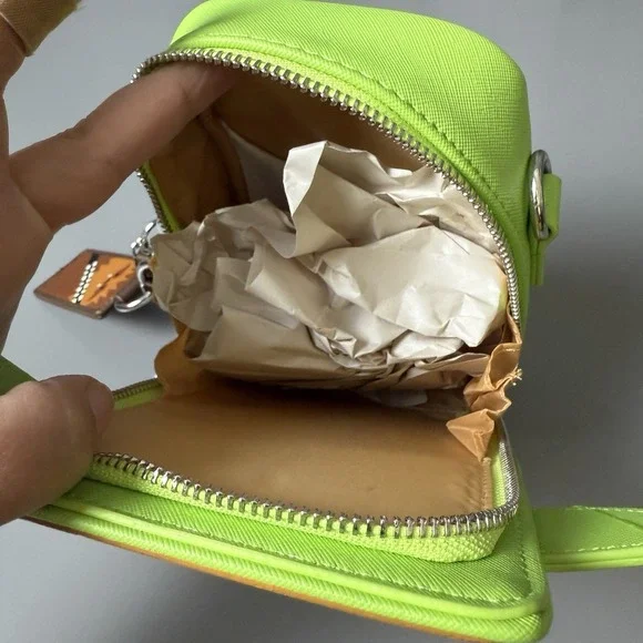 Disney Star Wars Grogu Baby Yoda Crossbody Bag Chewbacca Charm new - Picture 9 of 13